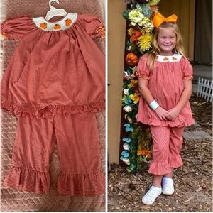 Mom & Me Matching Pumpkin Set